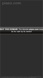 Mobile Screenshot of piazo.com